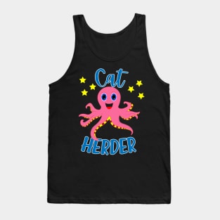 Cat lover and professional cat herder Tank Top